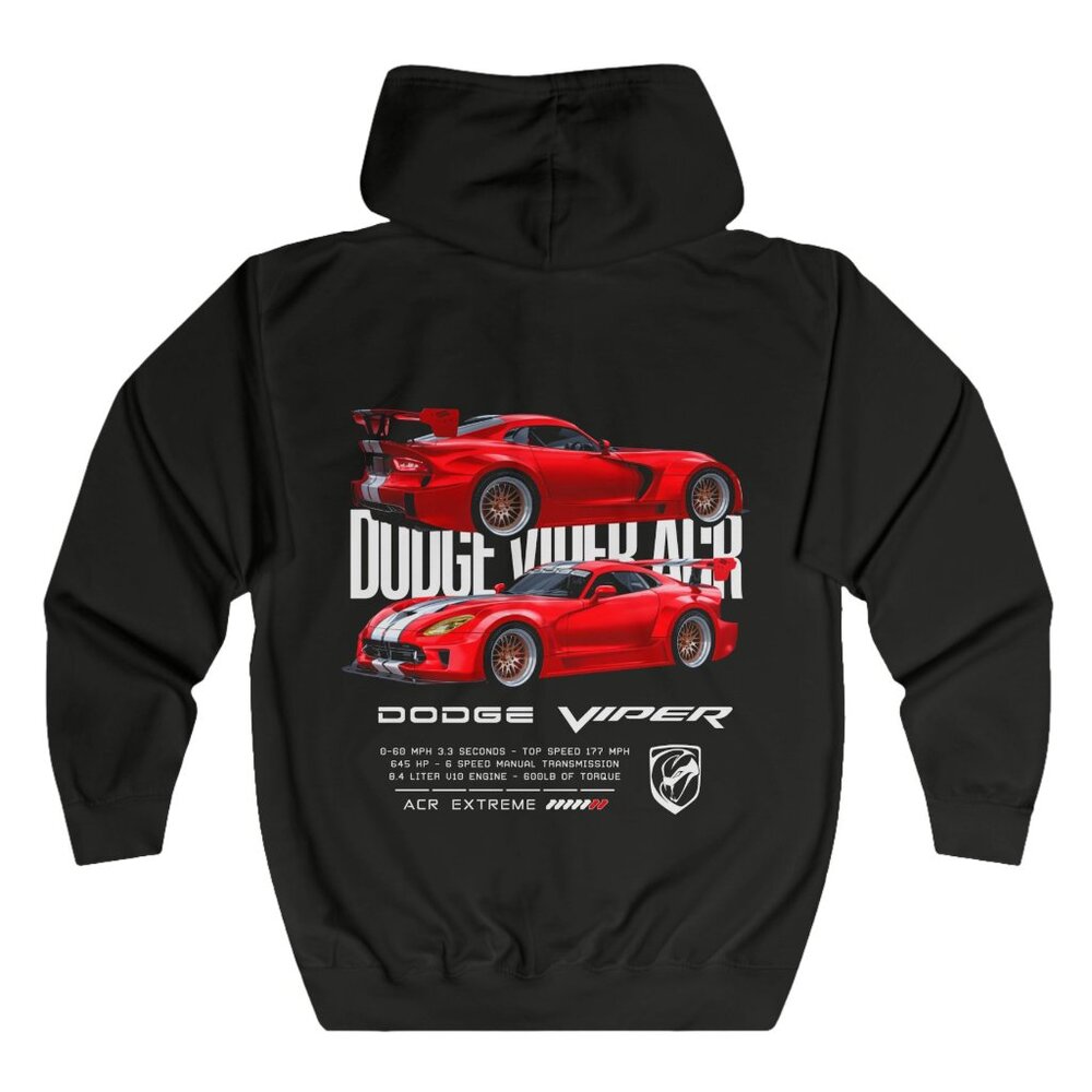 Dodge Viper - ACR - Hoodie - RED